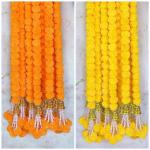 artificial marigold with bell