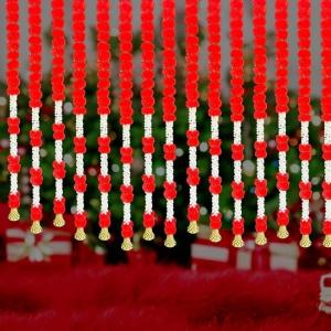 Marigold with Jasmine Flower