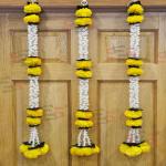 Artificial Plastic Marigold