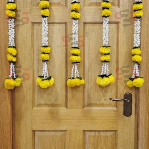 Artificial Plastic Marigold