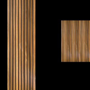 pvc heavyfluted panel