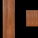 pvc heavyfluted panel