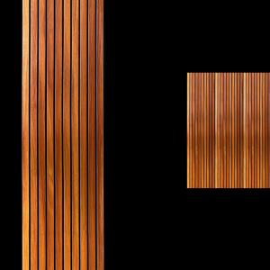 pvc heavyfluted panel